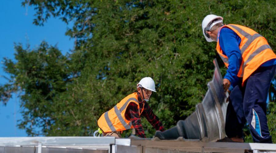 Professional metal roof installation in Short Creek, WV